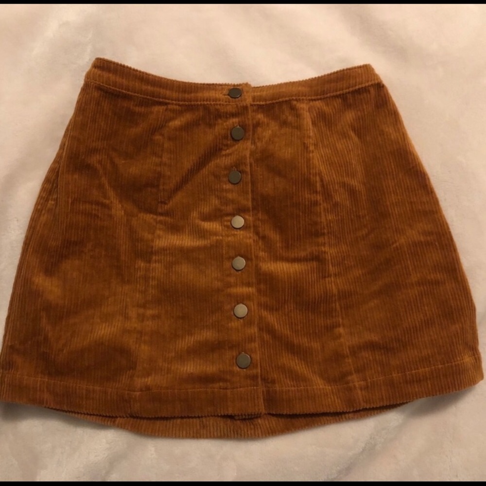 Corduroy Skirt